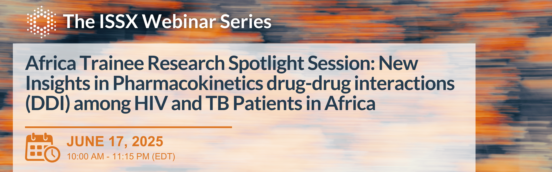 Africa Trainee Research Spotlight Session: New Insights in Pharmacokinetics drug-drug interactions (DDI) among HIV and TB Patients in Africa