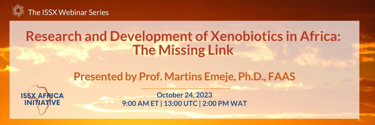 Research and Development of Xenobiotics in Africa: The Missing Link